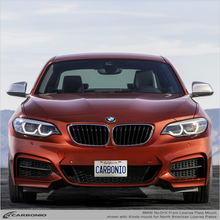 Load image into Gallery viewer, Carbonio No-Drill Front License Plate Mount - BMW 2-Series 2014-2021