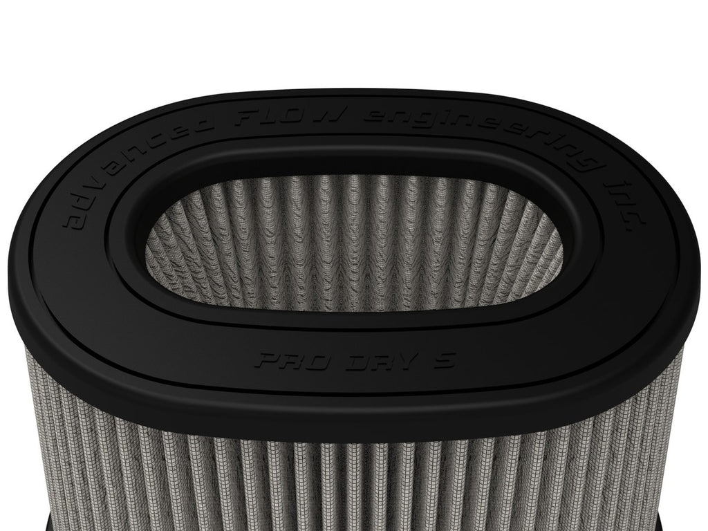 aFe Momentum Pro Dry S (6.75x4.75")ID x (8.25x6.25")B x (7.25x5")T x 6"H Air Filter - Universal