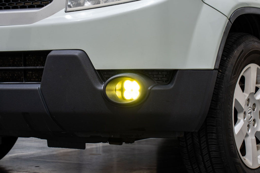 Diode Dynamics SS3 Dual-Color Wide LED Fog Light Kit - Honda Element 2009-2011