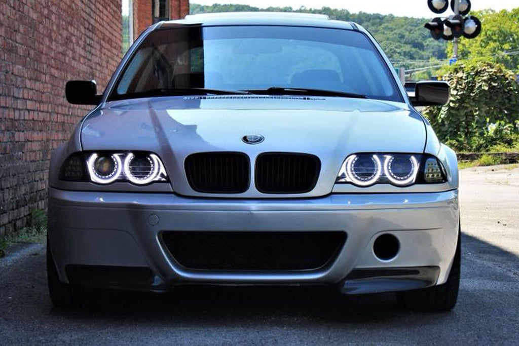 Diode Dynamics Red 100mm & 130mm HD LED Halo Kit - BMW M3 2001-2006