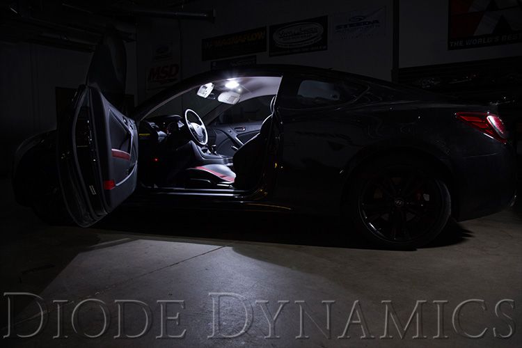 Diode Dynamics Stage 1 Cool White Interior LED Conversion Kit - Hyundai Genesis Coupe 2010-2016