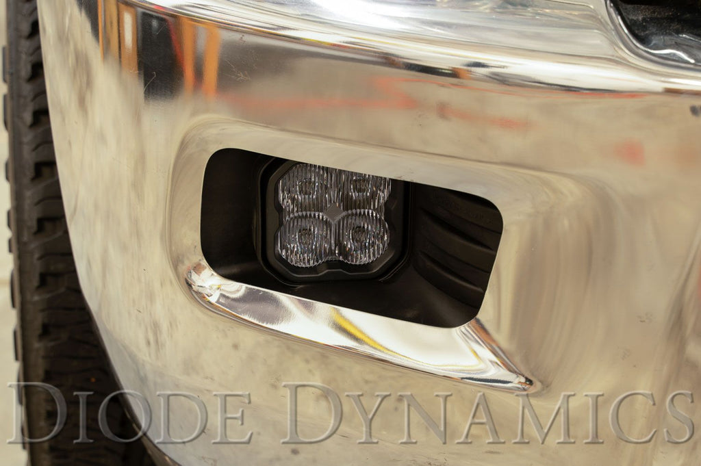 Diode Dynamics SS3 Dual-Color Wide SAE/DOT Ram Horizontal Fog Light Kit - Dodge Ram 1500/2500/3500/4500/5500 2009-2018