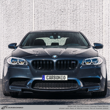 Load image into Gallery viewer, Carbonio No-Drill Front License Plate Mount - BMW M5 (E39/E60/F10/F90) 1998-2024