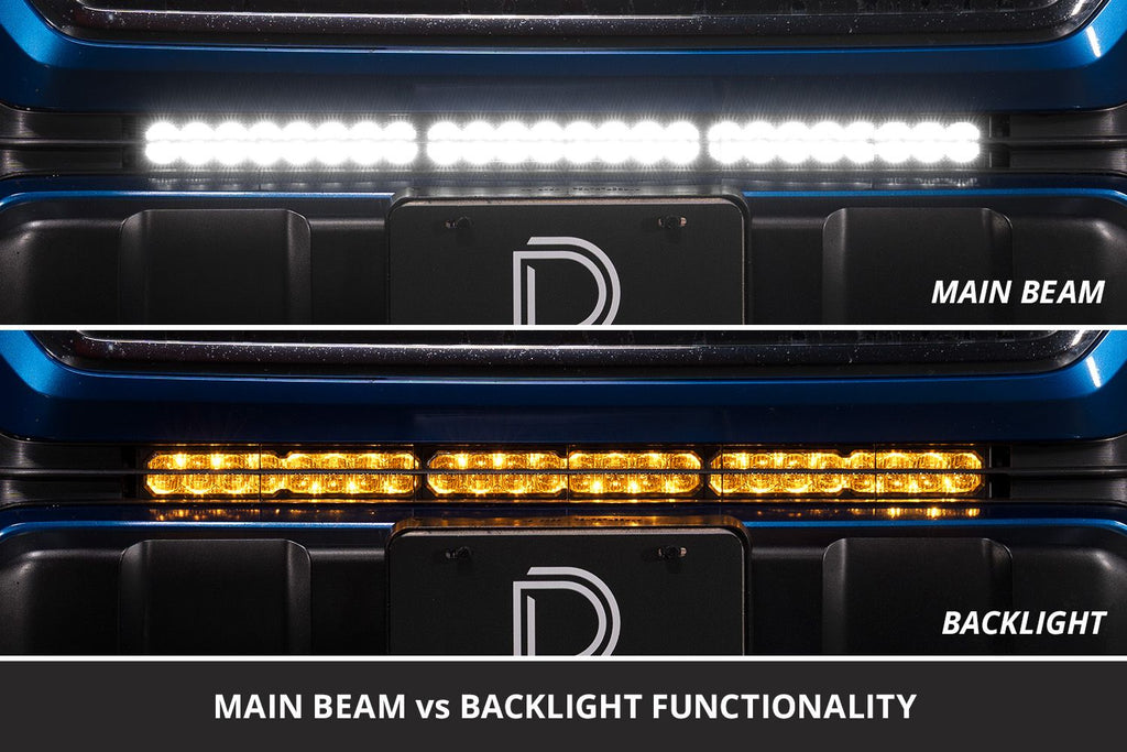 Diode Dynamics SS30 Yellow Combo Sport Stealth Lightbar Kit - 2016-2023 Toyota Tacoma