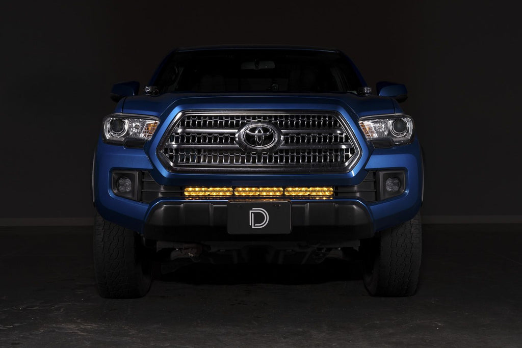 Diode Dynamics SS30 Yellow Combo Sport Stealth Lightbar Kit - 2016-2023 Toyota Tacoma