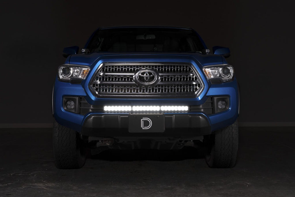 Diode Dynamics SS30 Yellow Combo Sport Stealth Lightbar Kit - 2016-2023 Toyota Tacoma