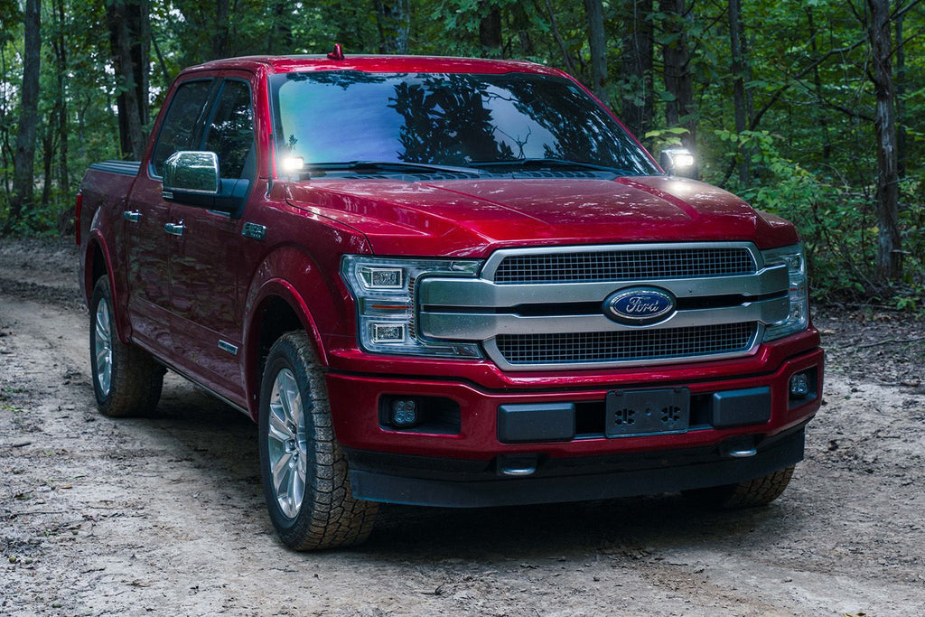 Diode Dynamics Stage Series C2 2.0 Pro Yellow Combo/Driving Backlit Ditch Light Kit - Ford F-150 2015-2020 Fitment
