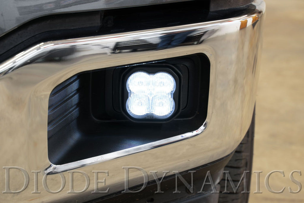Diode Dynamics SS3 Dual-Color Wide SAE Type F2 Fog Light Kit - Multiple Ford Fitments