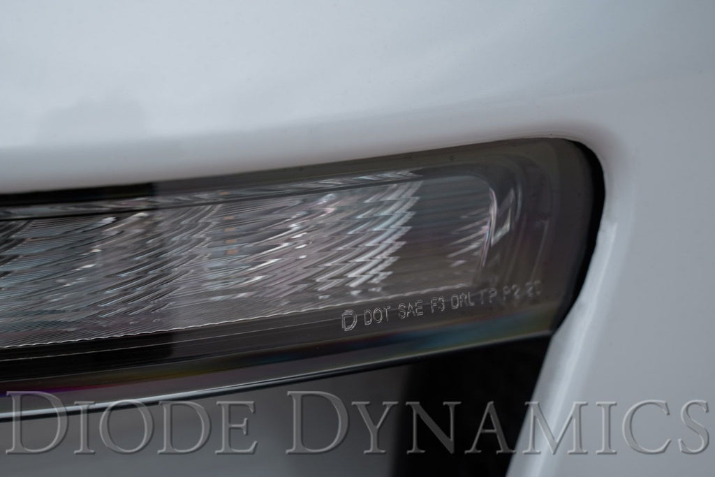 Diode Dynamics Elite Series Combination Yellow Fog Lamp (Pair) - Ford Mustang 2018-2023 (USDM)