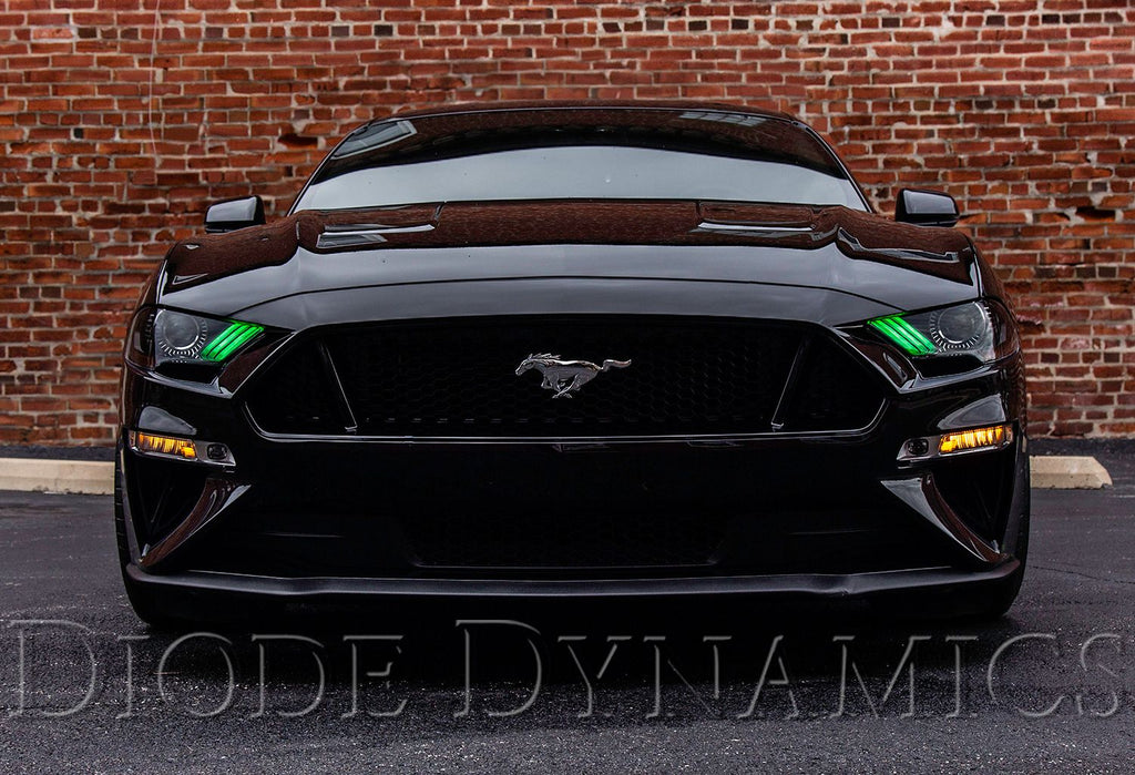 Diode Dynamics RGBWA™ DRL LED Boards - Ford Mustang 2018-2023 (EU/AU)
