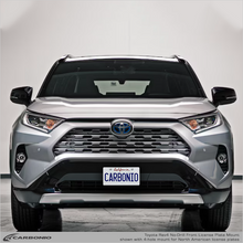 Load image into Gallery viewer, Carbonio No-Drill Front License Plate Mount - Toyota RAV4 2019-2025