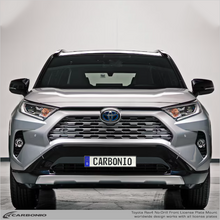 Load image into Gallery viewer, Carbonio No-Drill Front License Plate Mount - Toyota RAV4 2019-2025