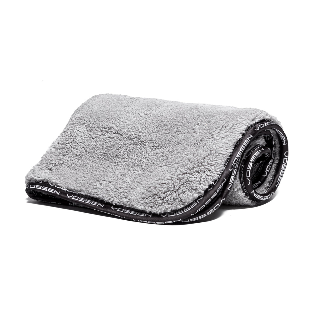 Vossen Plush Detailing Microfiber Towel 16in x 16in - Single