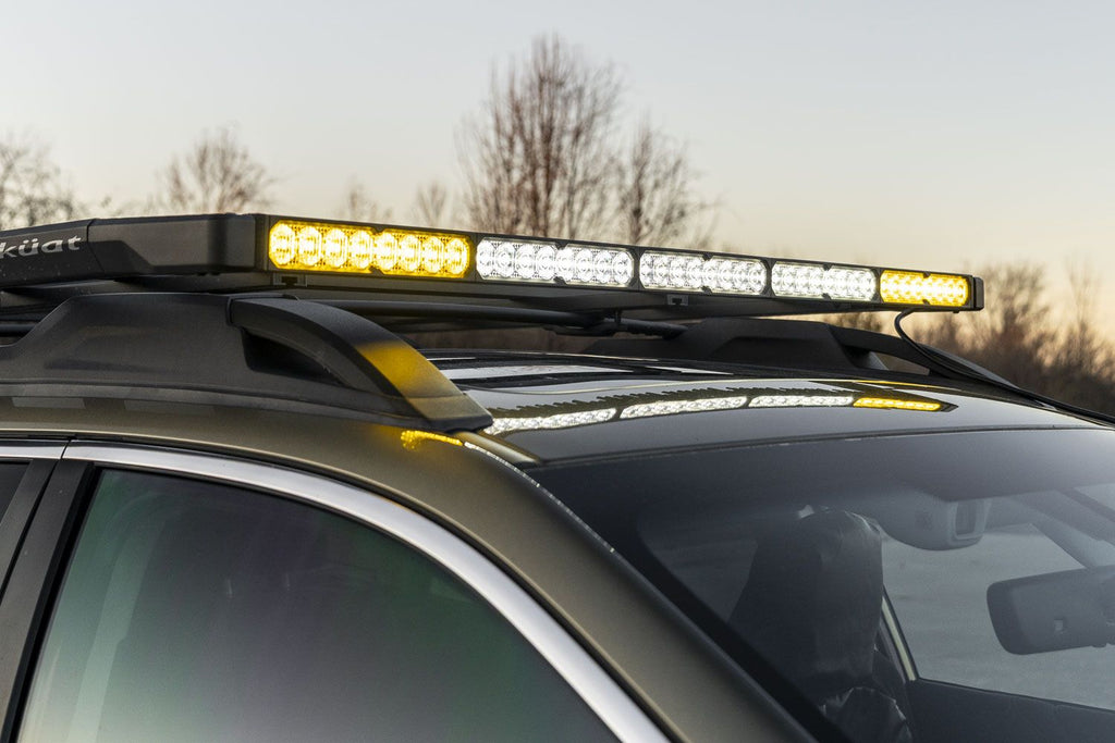 Diode Dynamics x Kuat Sport White Combo SS40 Lightbar DEK Roof Rack - Toyota 4Runner 2025-2026