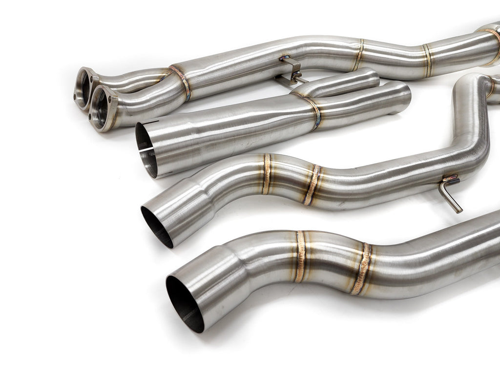 ARM Motorsports S55 3.5" Resonated Midpipes - BMW M3 & M4 (F8x) 2015-2020