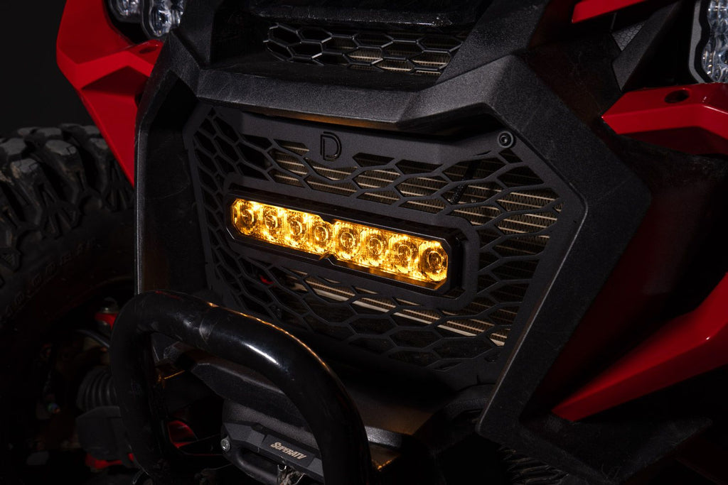 Diode Dynamics SS10 White SAE Driving Sport Multicolor BL LED Grille Kit - Honda Talon 2022-2025