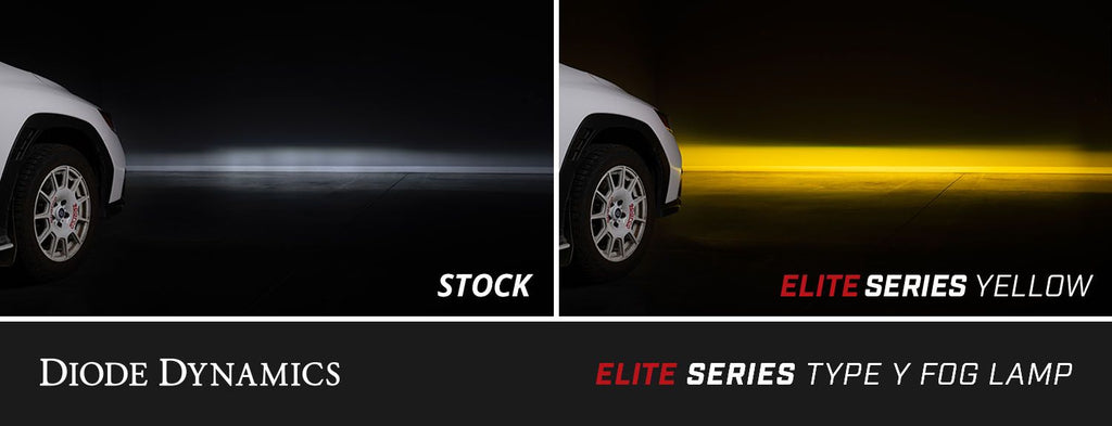 Diode Dynamics Elite Series Type Y Dual-Color Fog Lamps (Pair) - Multiple Fitments