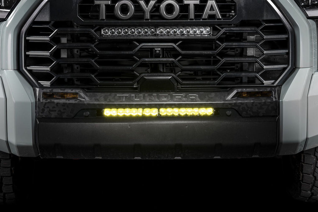 Diode Dynamics Yellow Combo/Driving Sport Stealth Bumper Lightbar Kit - Toyota Tundra 2022-2026