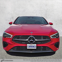 Load image into Gallery viewer, Carbonio No-Drill Front License Plate Mount - Mercedes CLA-Class 2020-2026