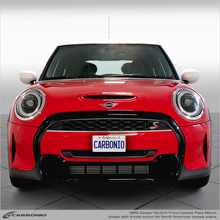 Load image into Gallery viewer, Carbonio No-Drill Front License Plate Mount - Mini Cooper 2020-2024
