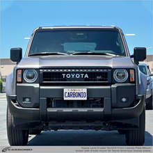 Load image into Gallery viewer, Carbonio No-Drill Front License Plate Mount - Toyota Land Cruiser 2024-2027