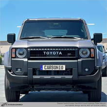 Load image into Gallery viewer, Carbonio No-Drill Front License Plate Mount - Toyota Land Cruiser 2024-2027