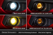 Load image into Gallery viewer, Diode Dynamics Elite Series Dual-Color Add-On Fog Lamp Kit - Ford Mustang EcoBoost 2024-2025