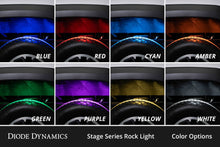 Load image into Gallery viewer, Diode Dynamics Stage Series RGBW LED Rock Light Kit (8-pack) - Universal