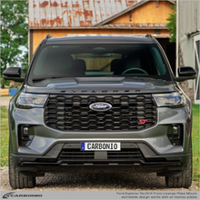 Load image into Gallery viewer, Carbonio No-Drill Front License Plate Mount - Ford Explorer 2025-2027
