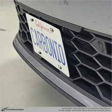 Load image into Gallery viewer, Carbonio No-Drill Front License Plate Mount - Volkswagen Jetta (Incl. GLI) 2025-2027