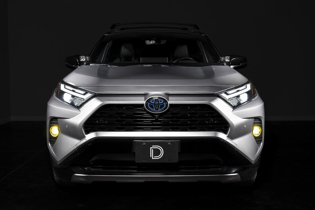 Diode Dynamics Elite Series Dual-Color Add-On Fog Lamp Kit - Toyota RAV4 2019-2025