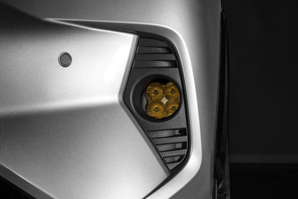 Diode Dynamics SS3 Dual-Color Wide Add-On Fog Lamp Kit - Toyota RAV4 2019-2022