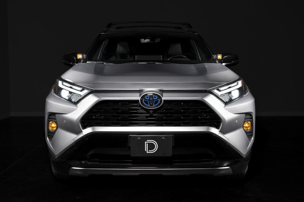 Diode Dynamics SS3 Dual-Color Wide LED Fog Light Kit - Toyota RAV4 2022-2025