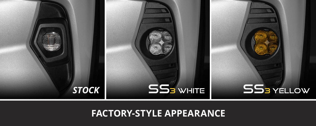 Diode Dynamics SS3 Dual-Color Wide LED Fog Light Kit - Toyota RAV4 2022-2025