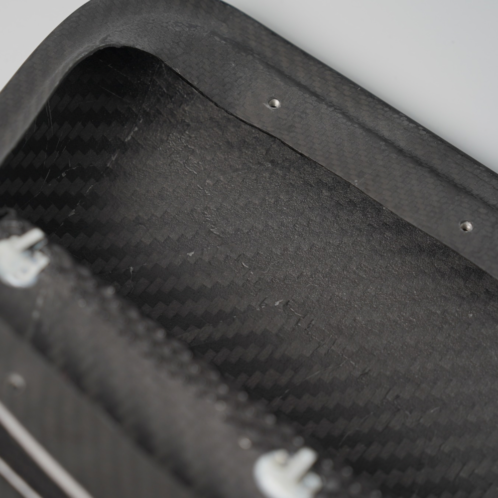 JDMuscle GC8 Style Version 2 Tanso Carbon Fiber Hood Scoop - Subaru WRX 2022-2025