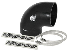 Load image into Gallery viewer, afe Magnum FORCE Intake Coupling Kit (4 IN ID to 3-4/5 IN ID x 90 Deg.) Black Elbow Coupler - Universal