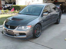 Load image into Gallery viewer, JDMuscle Carbon Fiber VS Style Front Lip - Mitsubishi Evolution 9 2006-2007