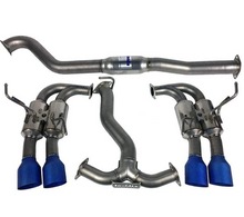 Load image into Gallery viewer, Invidia 11-14 WRX/STi Gemini 80mm Full Titanium 101mm Quad Tip Cat-Back Exhaust