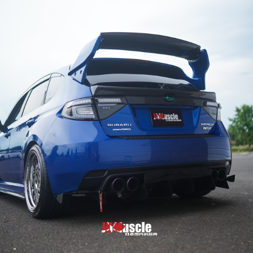 JDMuscle VS Style Spoiler w/ Brake Lights - Subaru WRX / STi 2008-2014