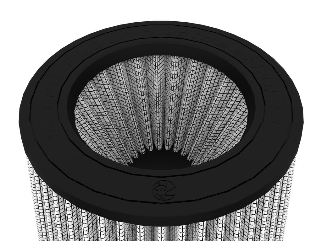 aFe MagnumFLOW Pro Dry S 5"F x 7"B (INV) x 5.5"T (INV) x 8"H Air Filter - Universal