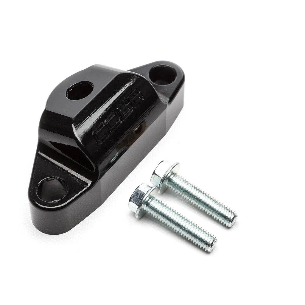 Cobb Stg 1+ Drivetrain Package (Black Tall Weighted Knob) - Subaru WRX 5MT 2002-2007 (w/ Factory Short Shift)