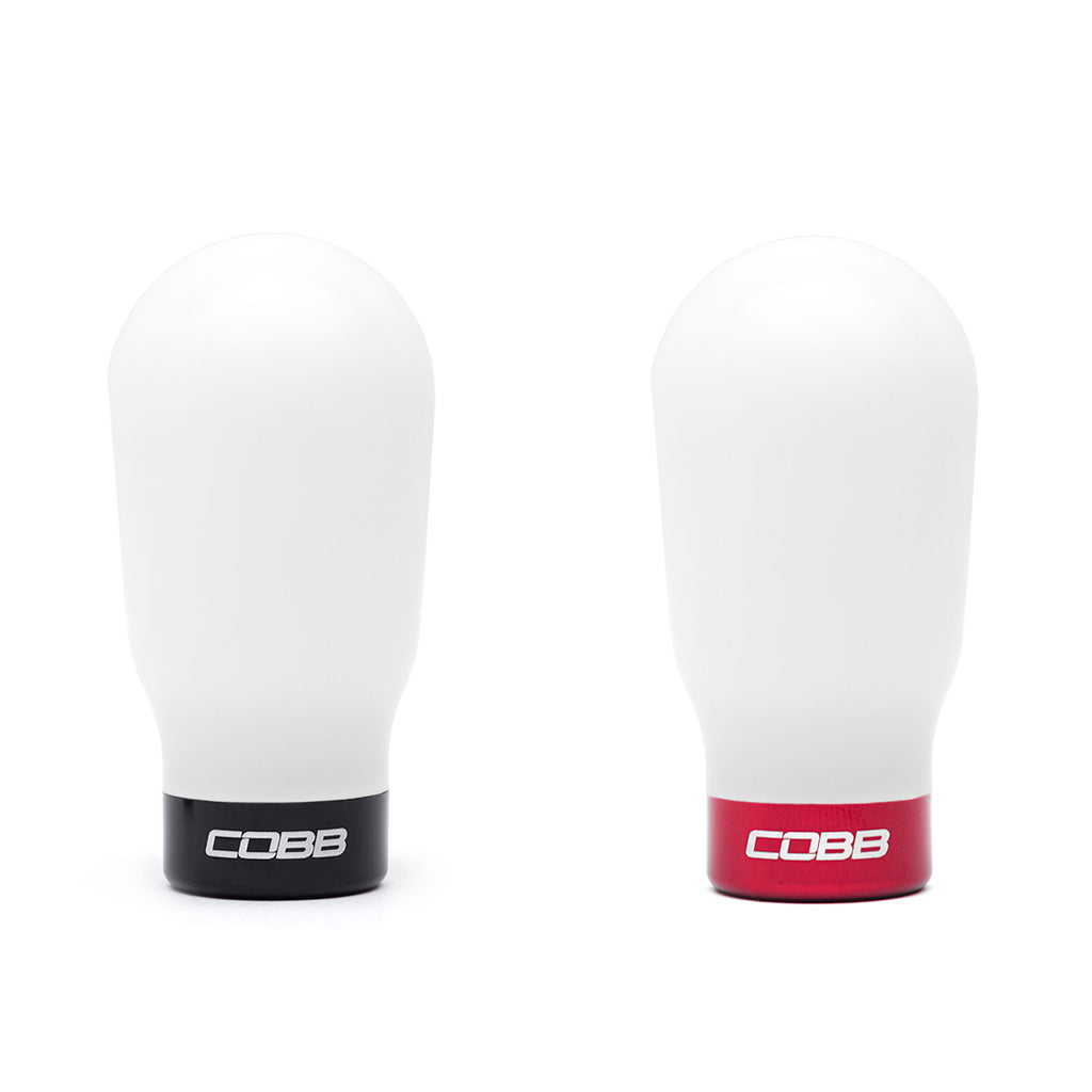 Cobb Stg 1+ Drivetrain Package (White Weighted Knob) - Subaru WRX 5MT 2002-2007 (w/ Factory Short Shift)