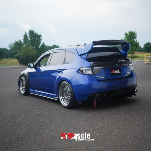 JDMuscle VS Style Spoiler w/ Brake Lights - Subaru WRX / STi 2008-2014