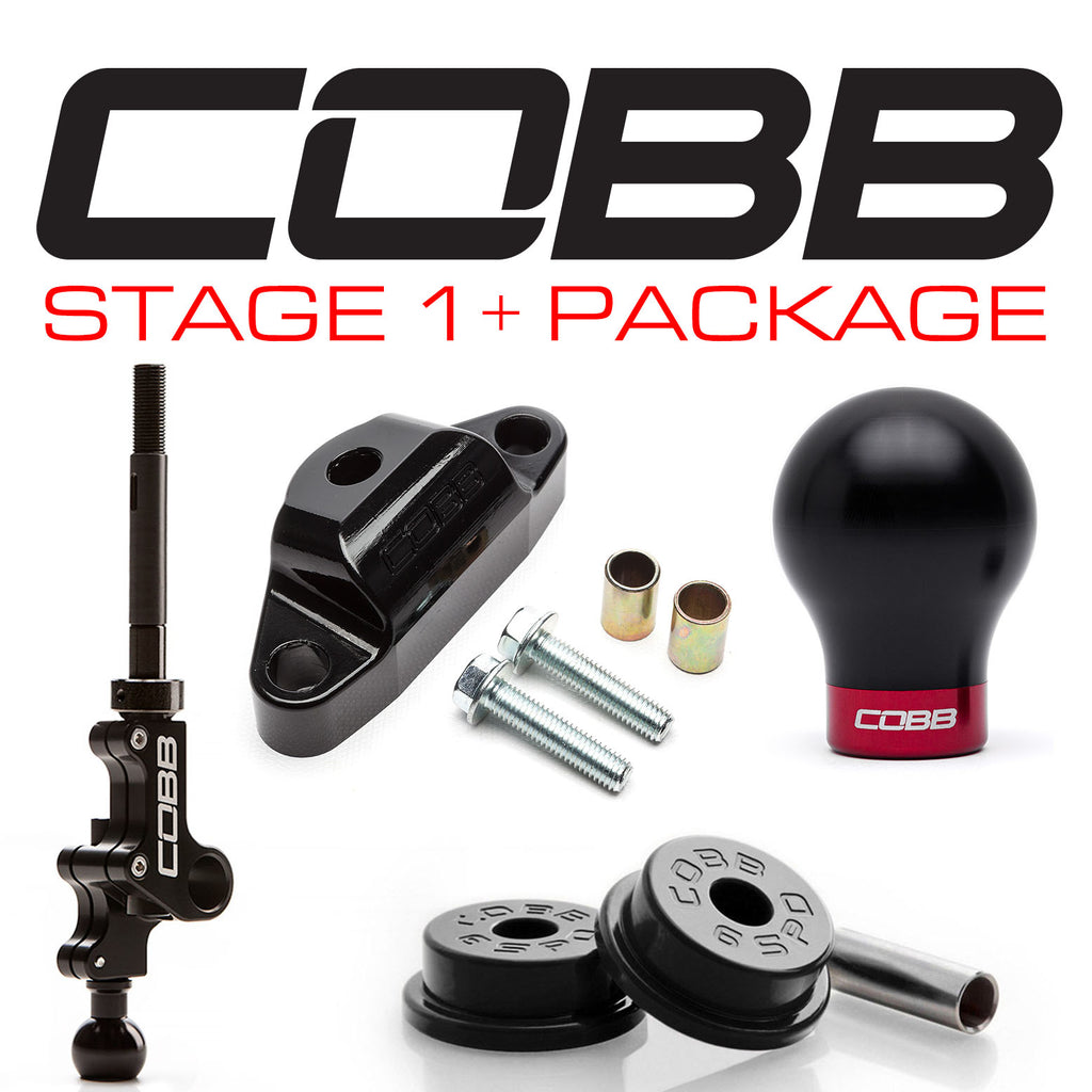 COBB Stage 1+ Drivetrain Package w/ Weighted White COBB Knob - Subaru Legacy GT Spec.B 2007-2009