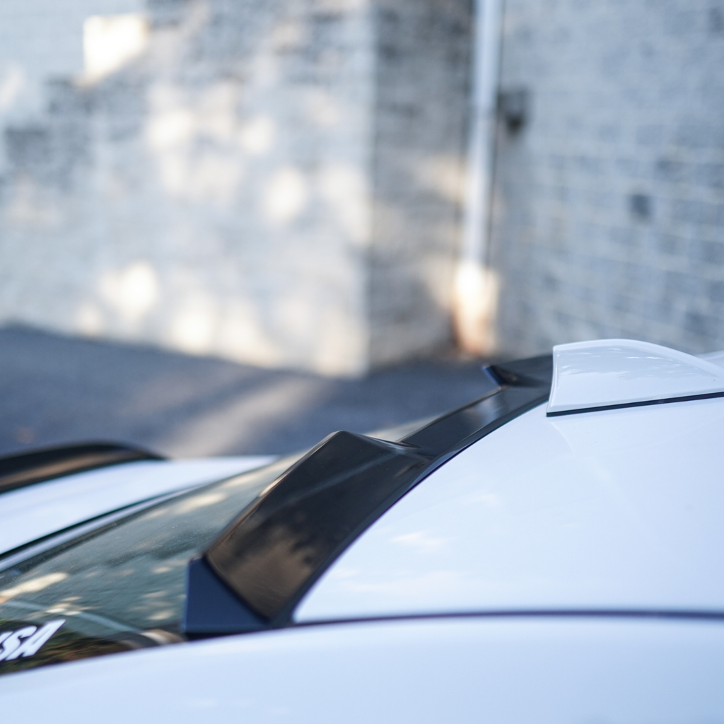JDMuscle Paint Matched / Gloss Black V1 Roof Spoiler - Subaru WRX 2022-2025