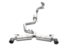 Akrapovic Titanium Evolution Line Turboback Exhaust w/ Cat & Carbon Tips - Volkswagen Golf GTI (Mk7) 2015-2017