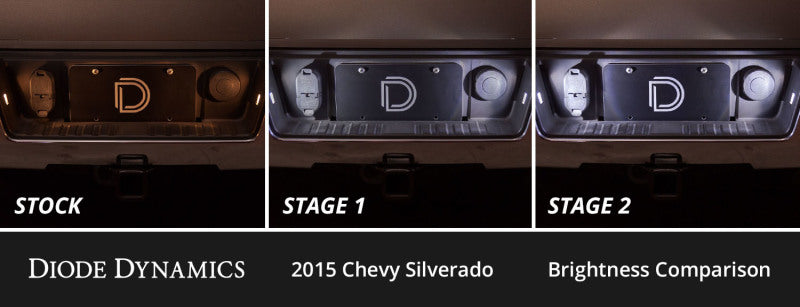 Diode Dynamics Stage 2 Interior LED Conversion Kit - Chevrolet Silverado 2014-2018