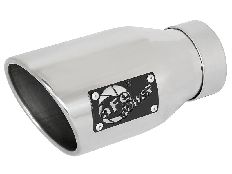 aFe MACH Force-Xp 3" 304 Stainless Steel Polished Exhaust Tip - Universal