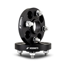 Load image into Gallery viewer, Mishimoto Wheel Spacers - 4x100 - 56.1 - 25 - M12 - Black