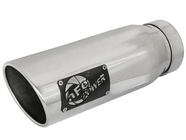 aFe MACH Force-Xp 4 IN 304 Stainless Steel Polished Exhaust Tip (Left) - Universal